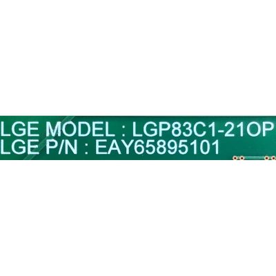 FUENTE DE PODER PARA TV LG OLED / NUMERO DE PARTE 65895101 / EAY65895101 / LGP83C1-21OP / 3PCR02925A / LGP83C1-210P / EPCA80CB2A / PANEL LE830AQD (EP)(A1) / MODELO OLED83C1PUA / OLED83C1PUA.BUSWLJR - Imagen 2